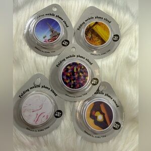 💜3/$15 Set of 5 Folding Mobile Phone Stands